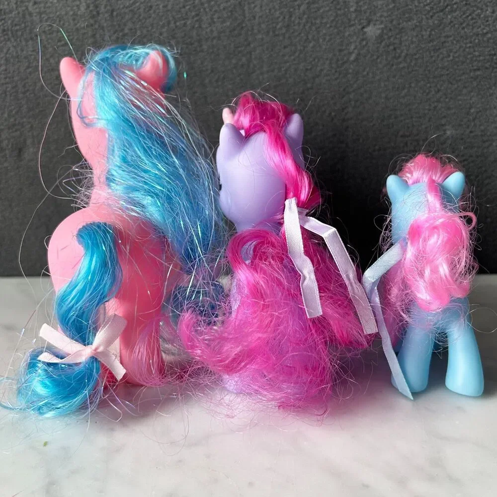 My Little Pony Lot of 5 Ponies & 3 Books Passport To Reading/Reading Together